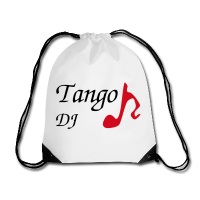 Tango Tanzlehrer Schuhbeutel - Musiknote