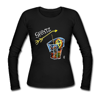Woman T-shirt Spritz Art Design - Venice Italy