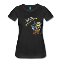 Woman T-shirt Spritz Art Design - Venice Italy