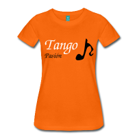 Woman T-shirt Tango Musical Note